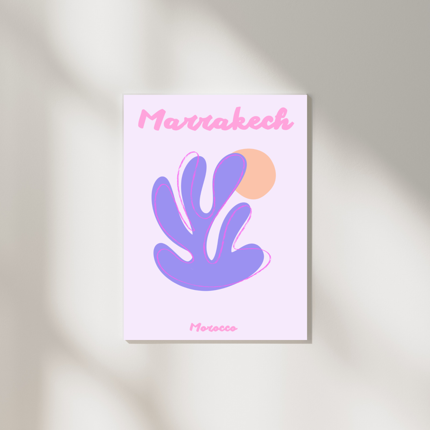 Marrakech A4 print