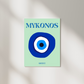 Mykonos A4 print