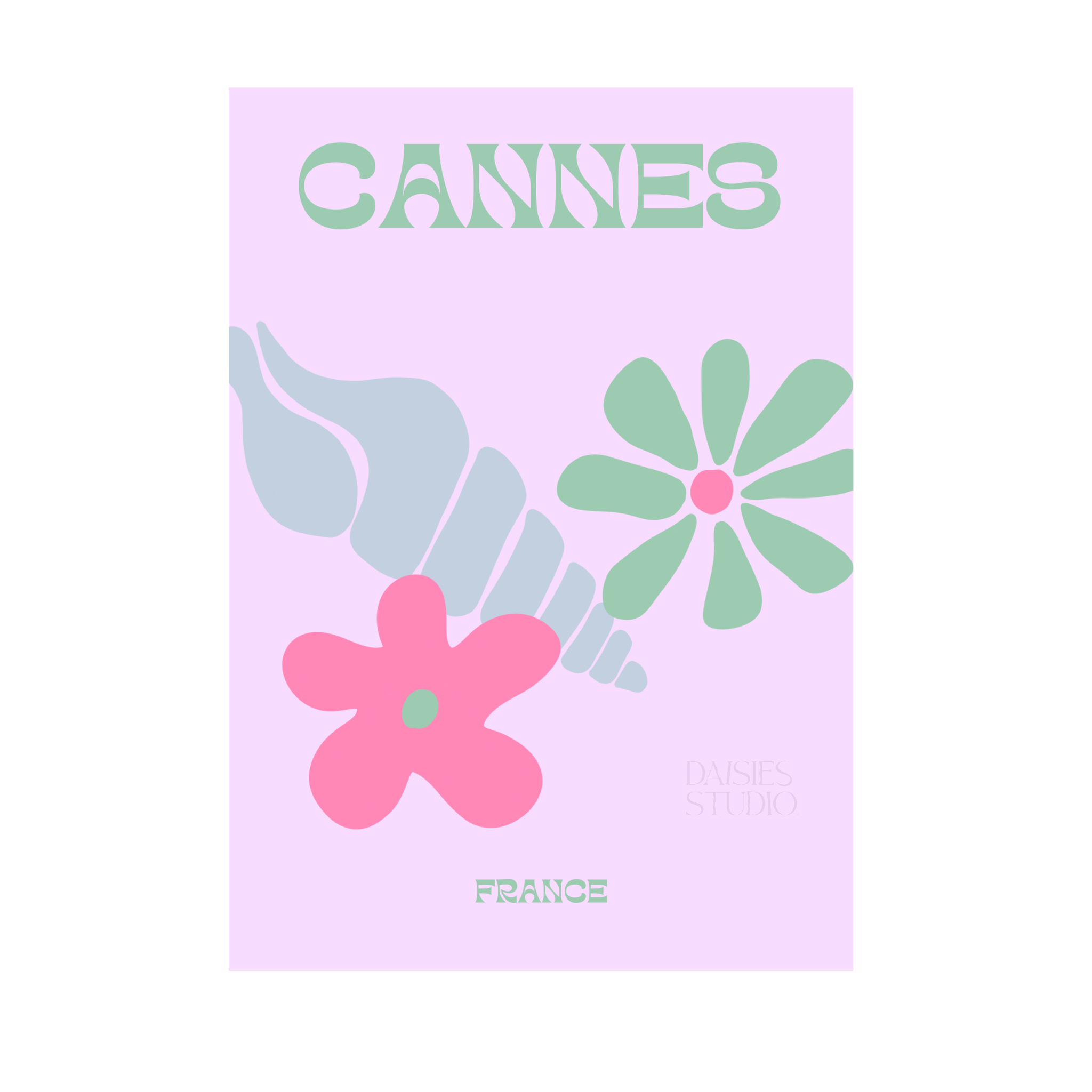 Cannes A4 print