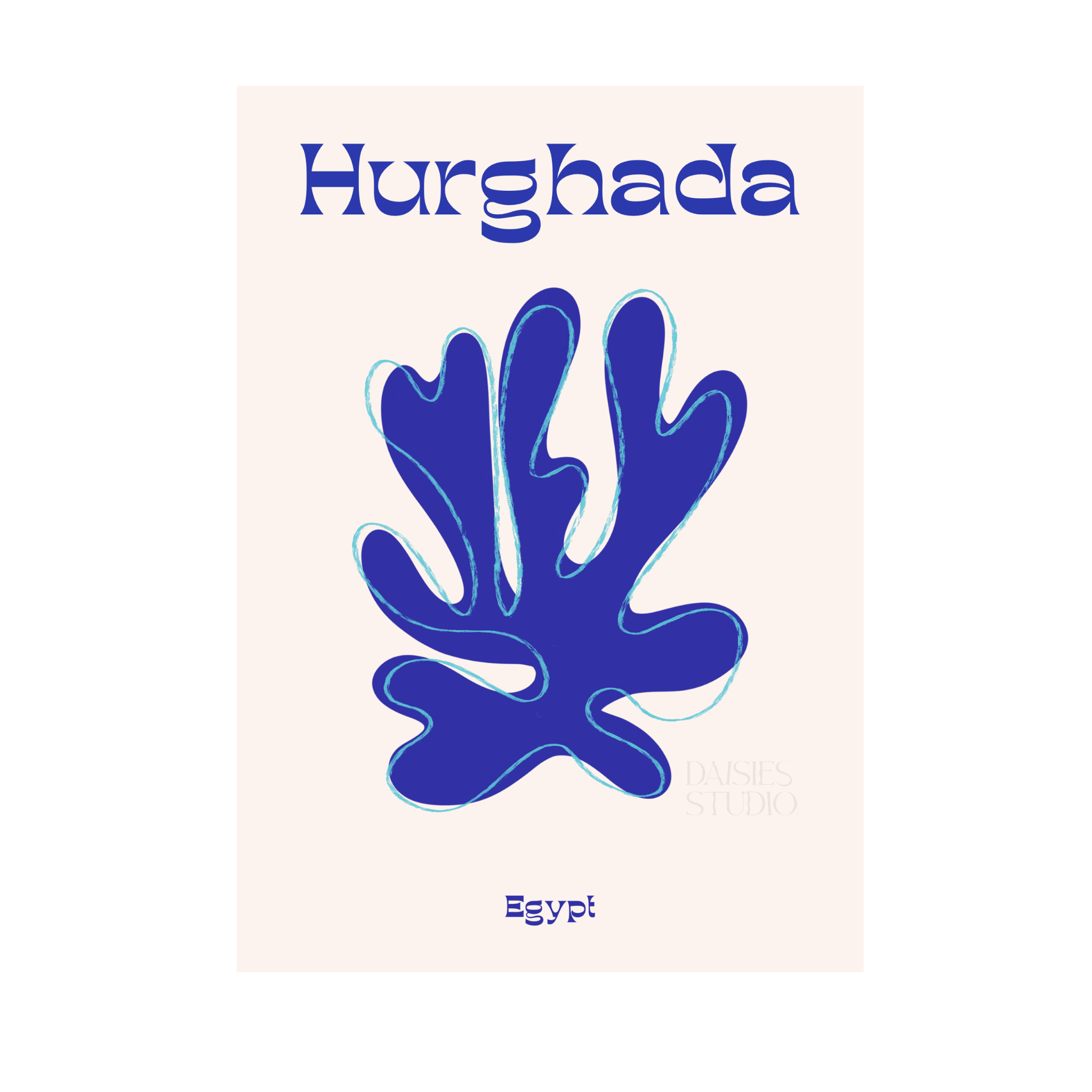Hurghada A4 print