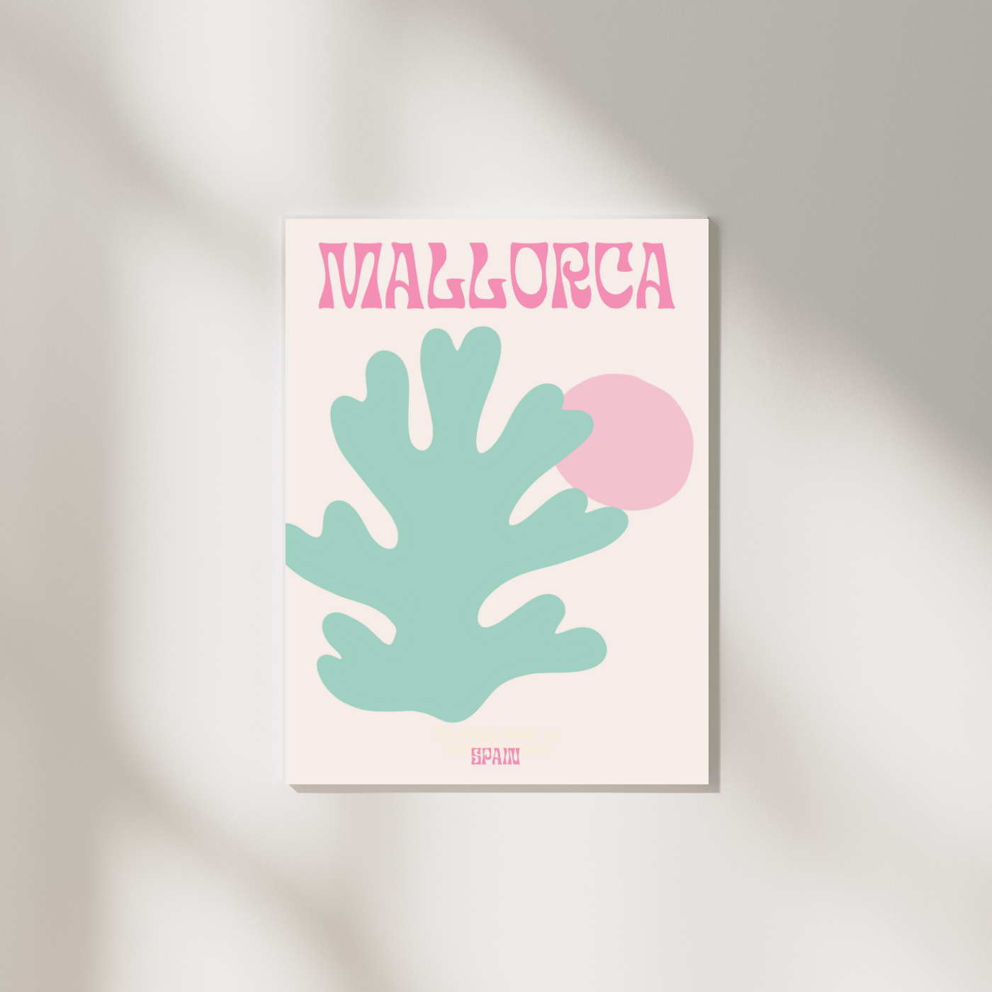 Mallorca A4 print