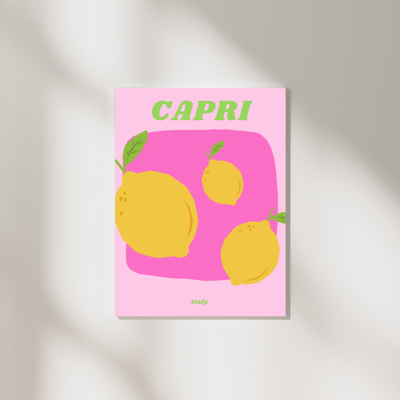 Capri A4 print